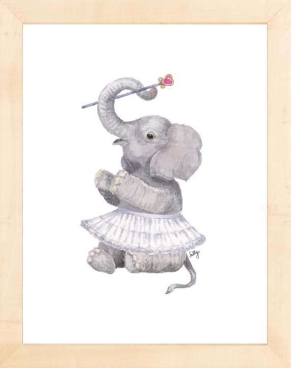 Fancy Animal Print, Elephant