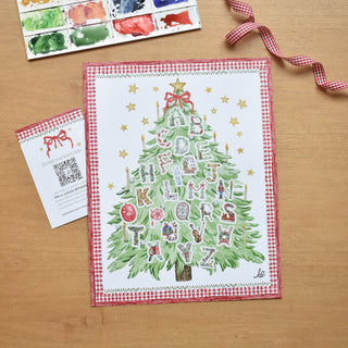 Advent Alphabet Calendar | 30 units per pack