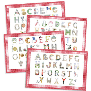 The City Set: Alphabet Placemats