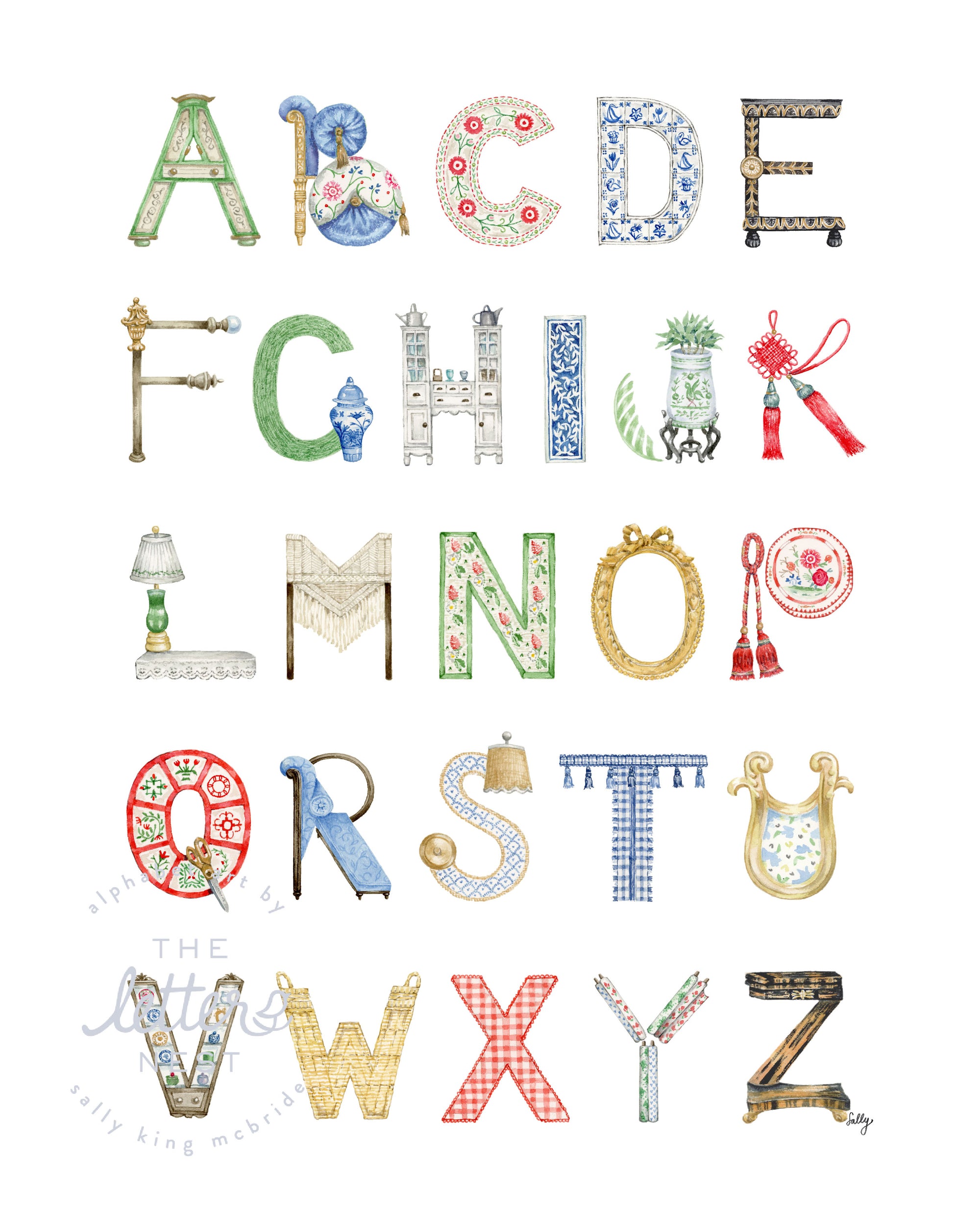 Letters Design Alphabet