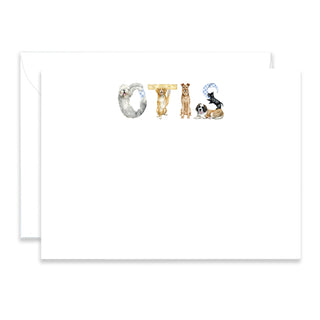 Dog Personalized Stationery