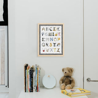 NEW - Halloween Alphabet Print