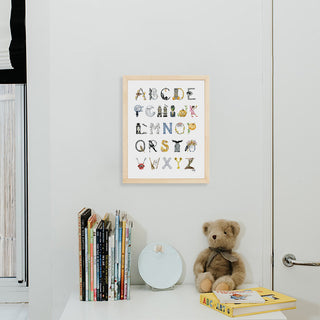 NEW - Halloween Alphabet Print