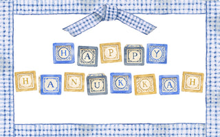 Hanukkah Gift Card Image from The Letter Nest
