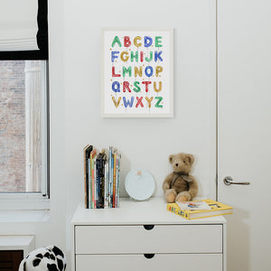 Balloon Alphabet Print