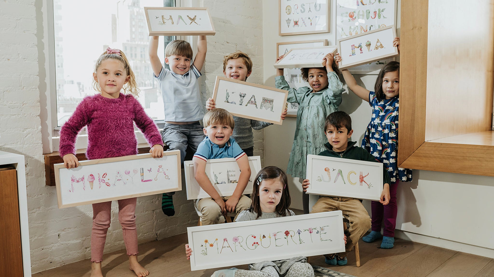 The Letter Nest - Alphabet Art By Sally King McBride