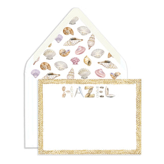 Shell Personalized Stationery