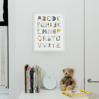 NEW - Sports Alphabet Print