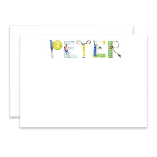 NEW - Sports Personalized Stationery