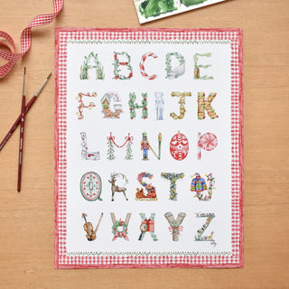 Advent Alphabet Print
