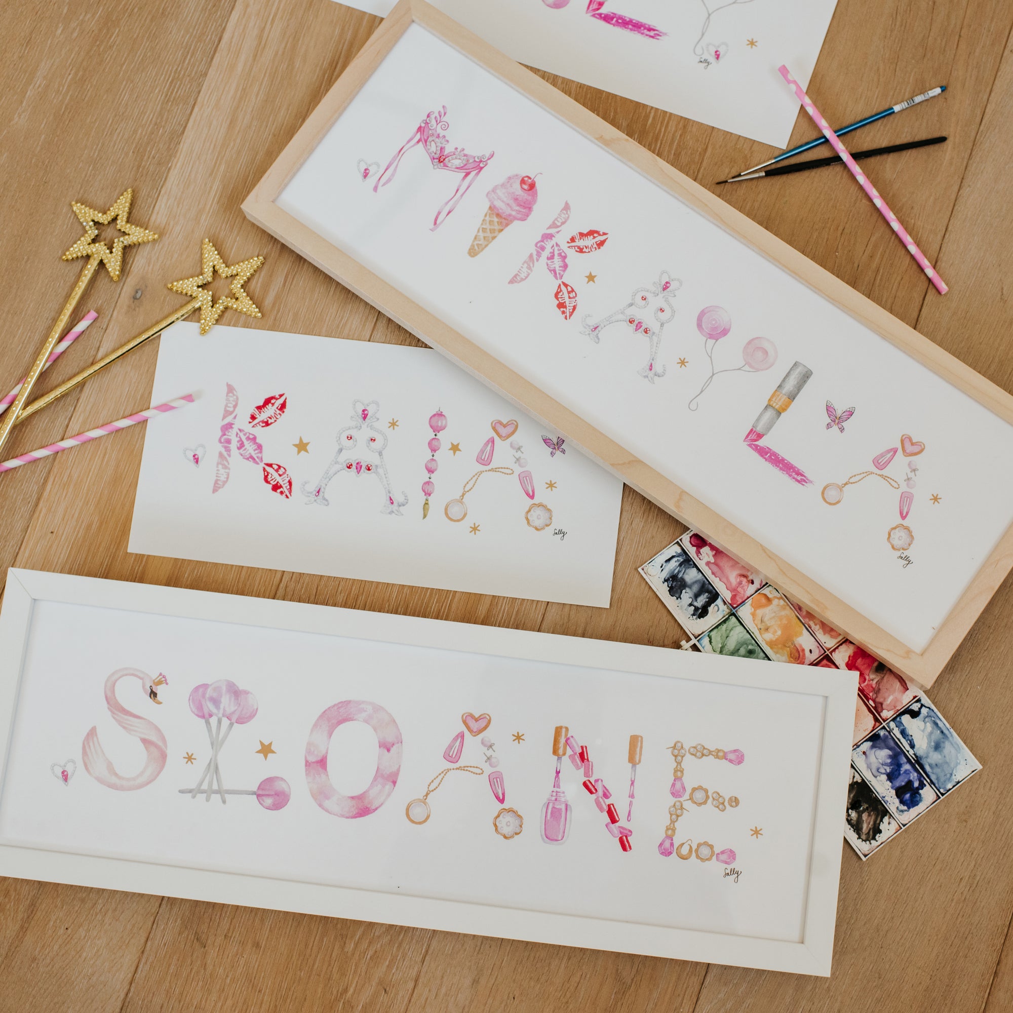 Annabel Name Prints by The Letter nest