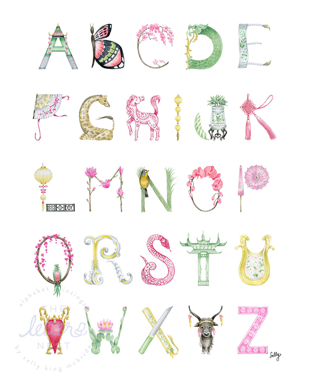 New York City Alphabet Print - The Letter Nest