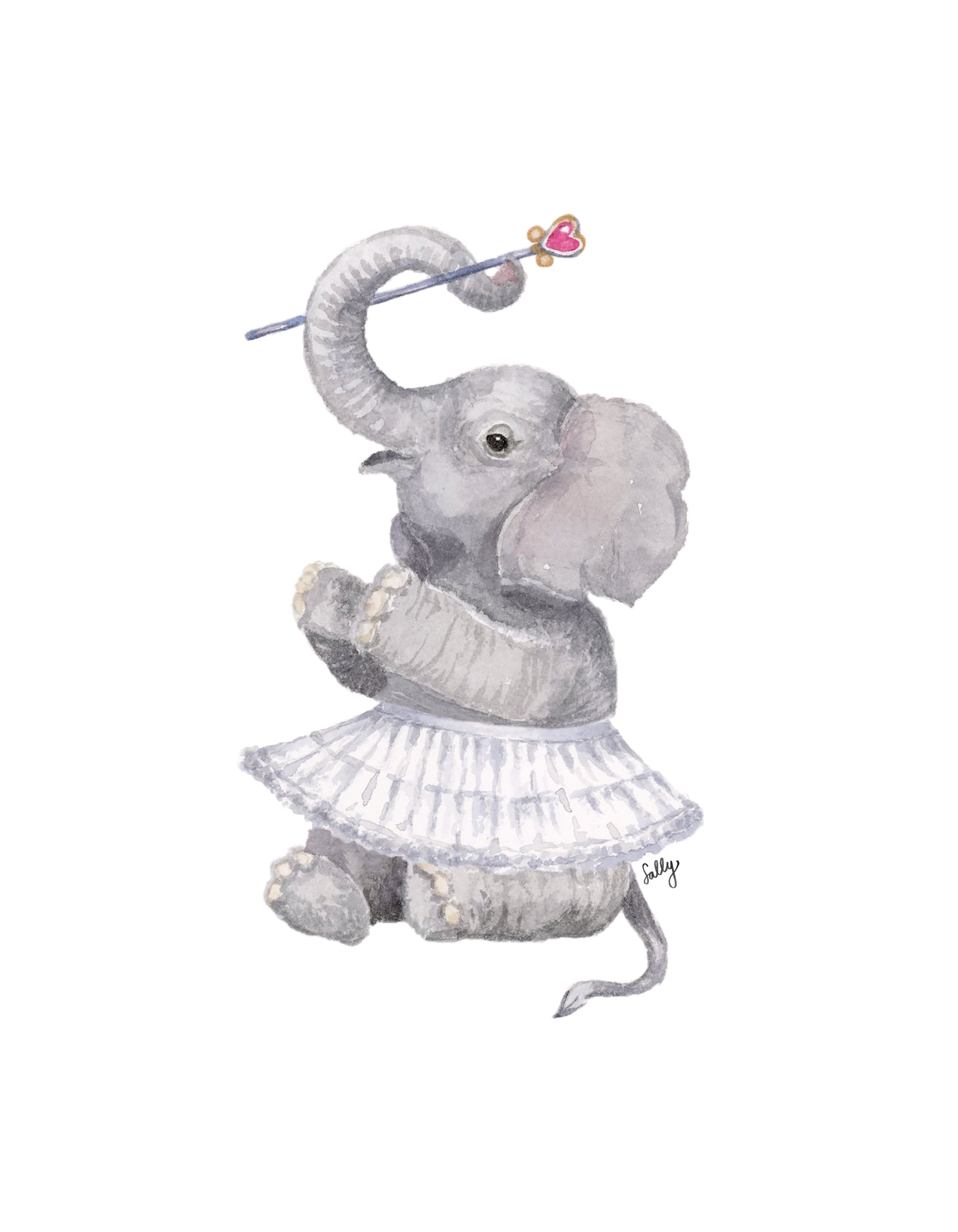 Fancy Animal Print, Elephant