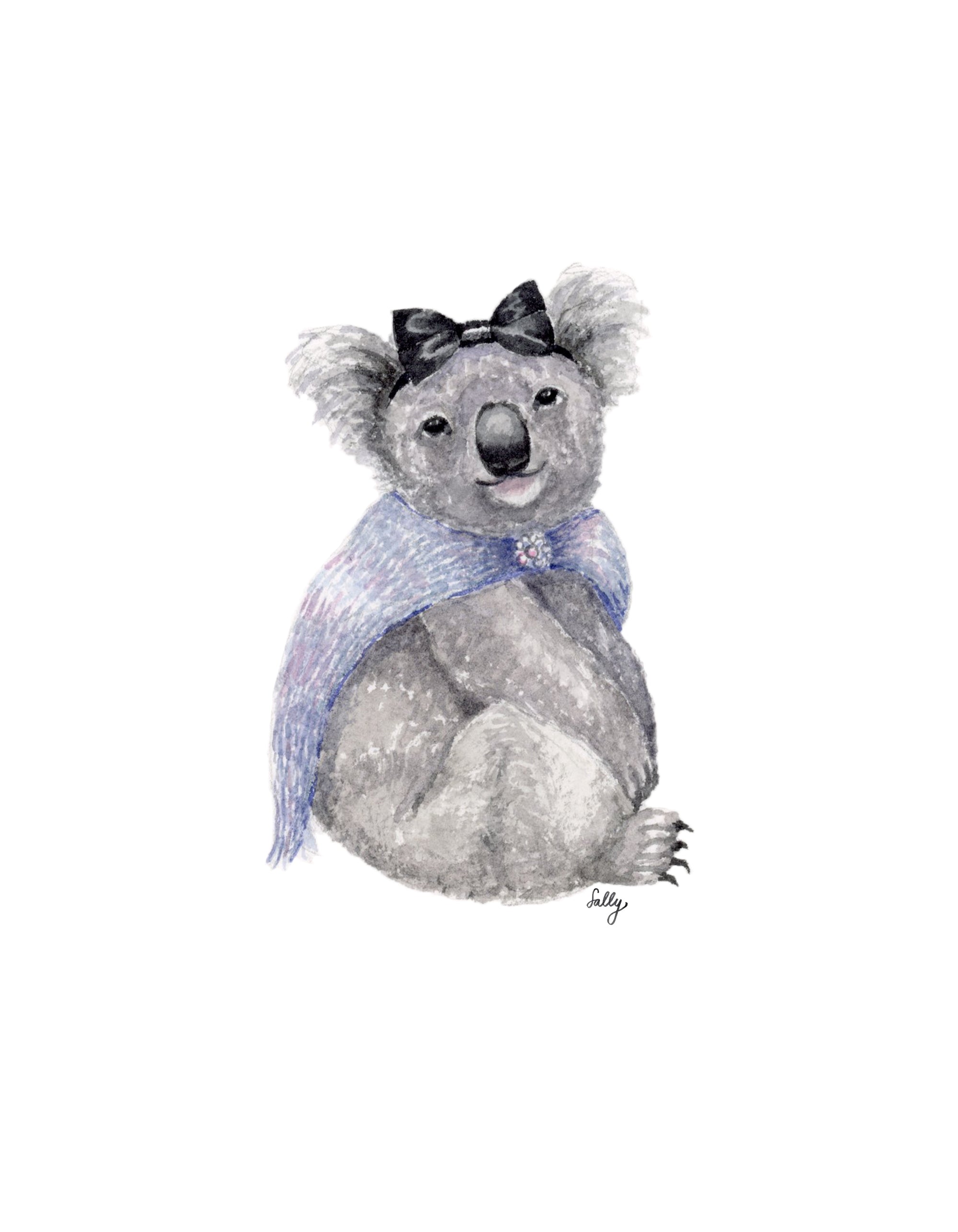 Fancy Animal Print, Koala
