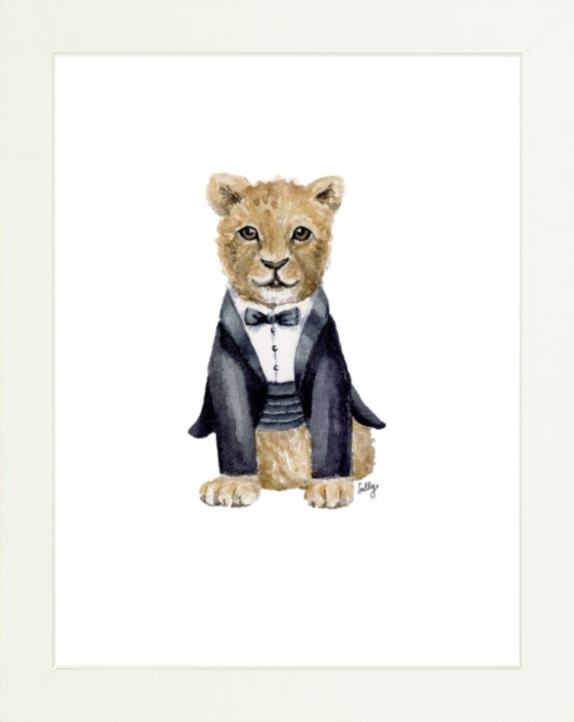 Fancy Animal Print, Lion