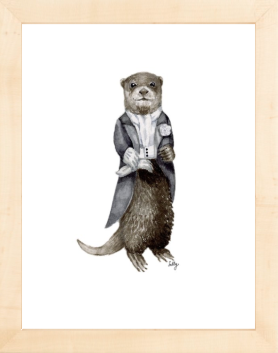 Fancy Animal Print, Otter
