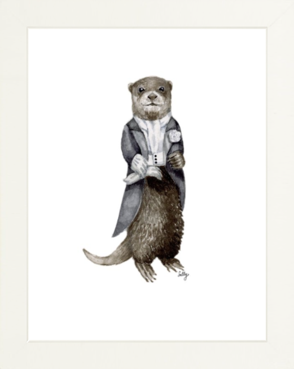 Fancy Animal Print, Otter