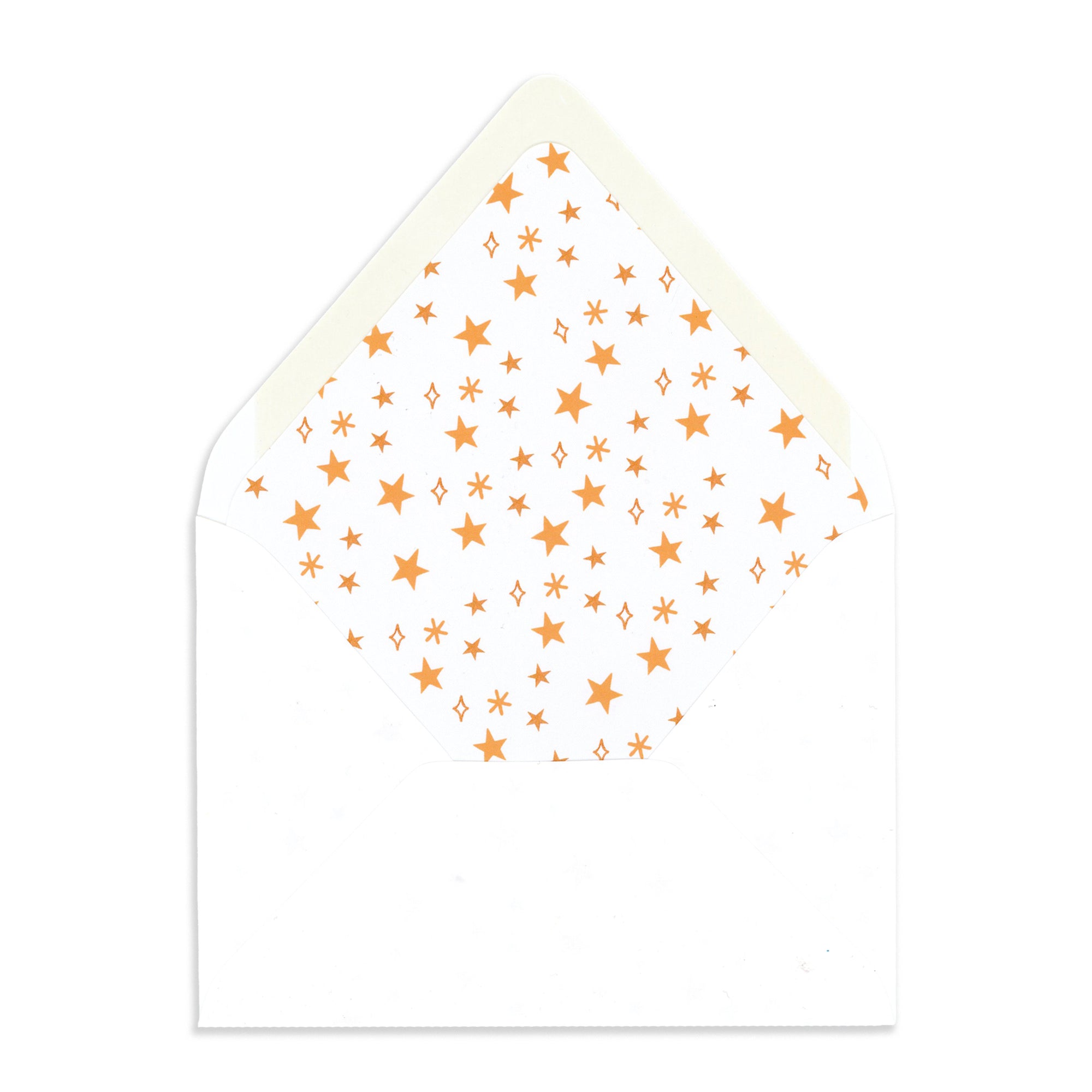 Star Envelope Liners for Customized Stationery by The Letter Nest